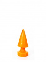 Crack Attack Mini Anal Dildo(Anal Plug) 15x6cm Orange