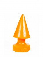 Crack Attack Extra Grosser Anal Dildo(Anal Plug) 22x10cm Orange