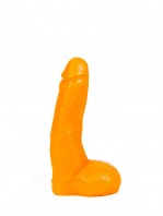 Super Trooper Dildo 22x6cm Orange Klassische Form