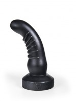 Silikon Anal Dildo Sprette 23x4,1-7,2cm schwarz