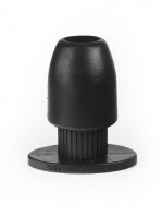 Anal Tunnel Gearing Medium 11,5 x 3,1cm (innen) 5,8cm (aussen) schwarz