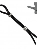 Cock & Ball Sling Koresett Silber
