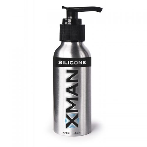 X-Man Silicone Gleitmittel 100ml (Aluminium Pumpflasche)