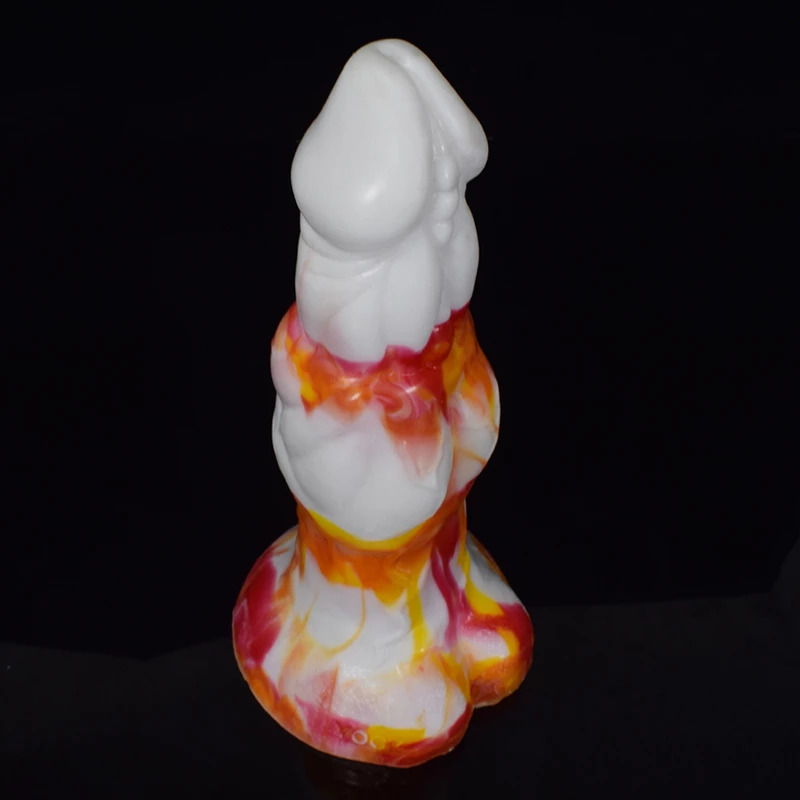 Soft Silikon Dildo „Wolorz“ 22,5x4,1-5,6cm, mit Saugnapfbasis, verschiedene Farben – Bild 7