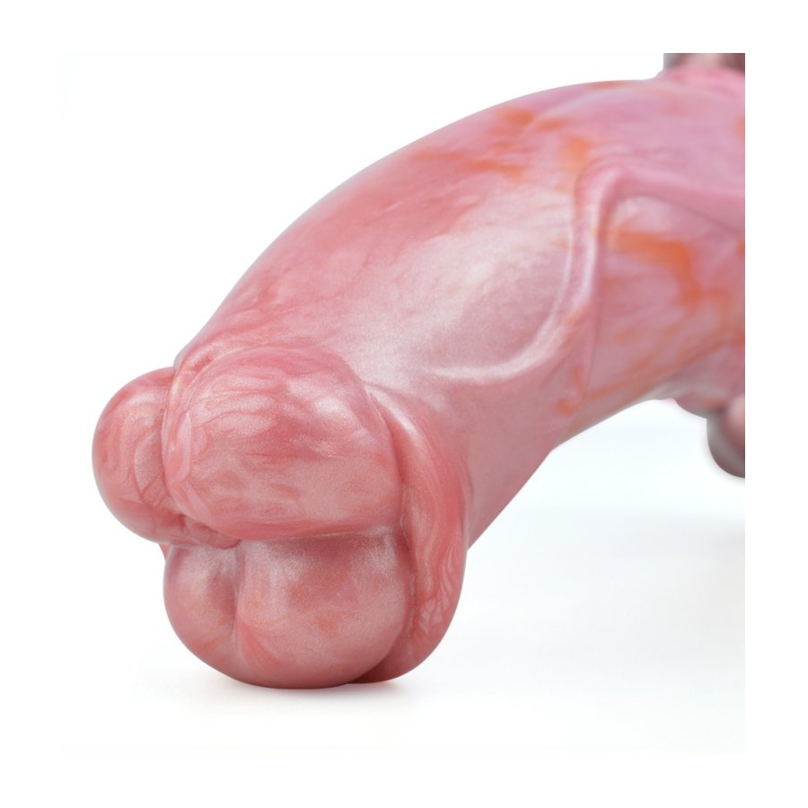 Silikon Dildo „Horse Supreme Cherry“ 24,0x5,7cm mit Saugnapfboden – Bild 10