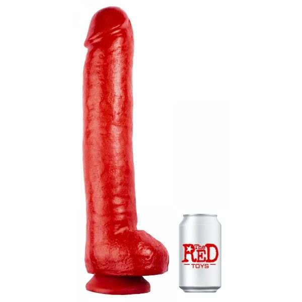 Dildo „Super John“ 42,0x7,0cm mit Saugnapf – Bild 3
