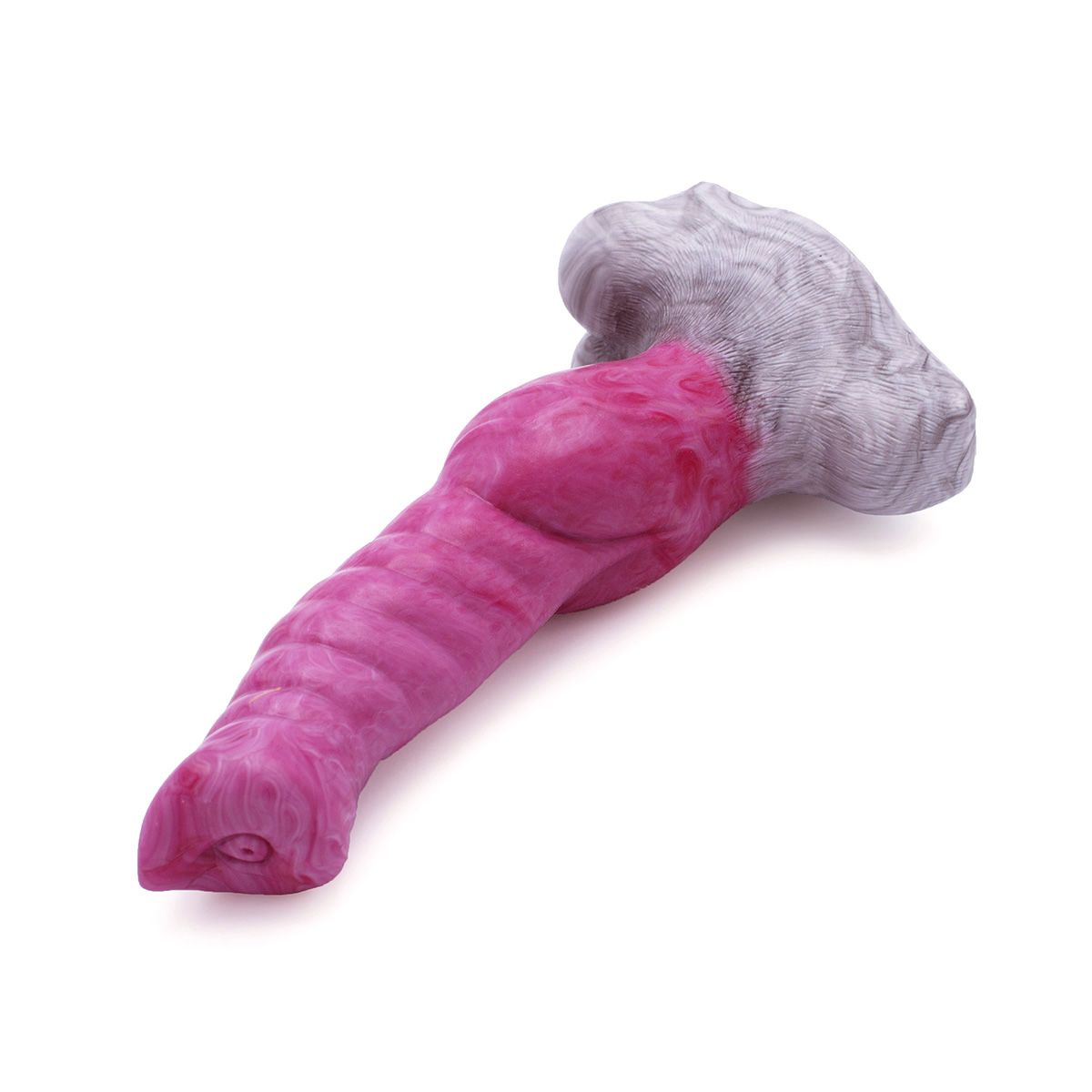 Animal Silikon Dildo „Beast Areion“ 25,5x4,8-6,8cm mit Saugnapfboden – Bild 8
